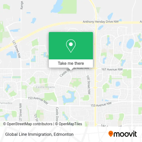 Global Line Immigration map