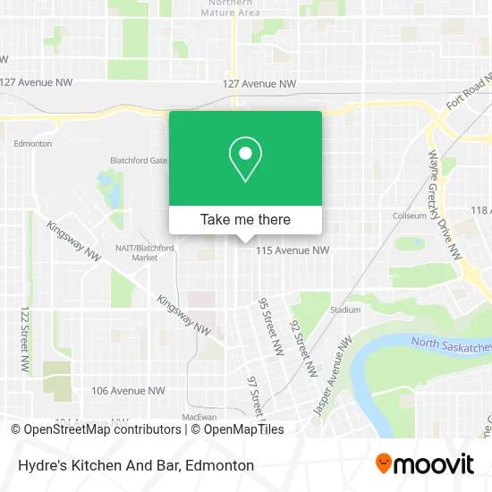 Hydre's Kitchen And Bar map