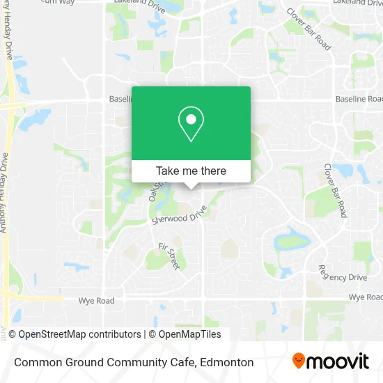 Common Ground Community Cafe map