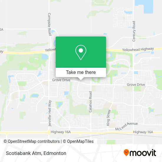 Scotiabank Atm map