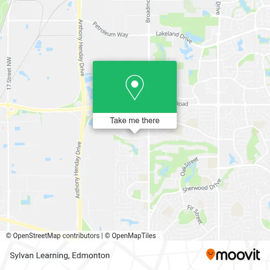 Sylvan Learning map