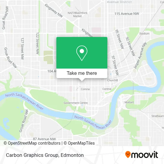 Carbon Graphics Group map