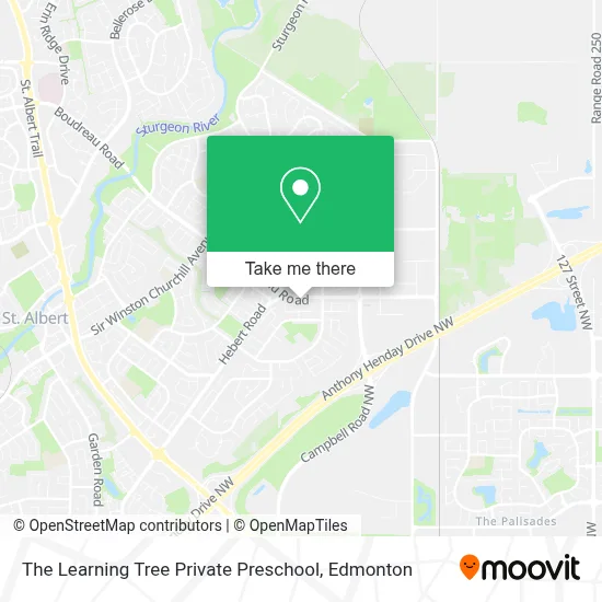 The Learning Tree Private Preschool map
