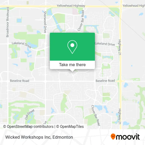 Wicked Workshops Inc map
