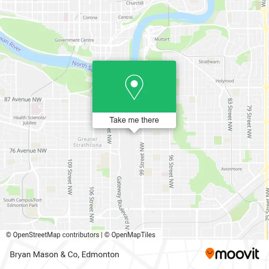 Bryan Mason & Co map