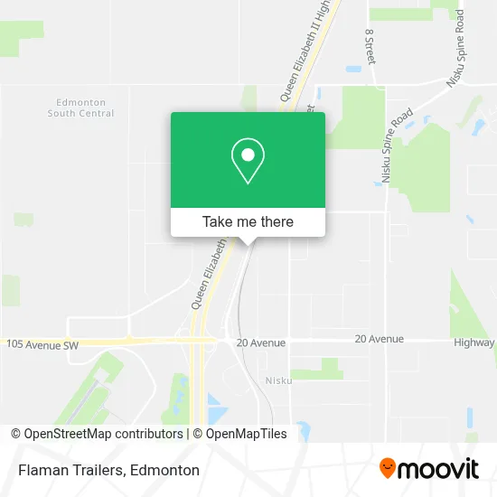 Flaman Trailers map