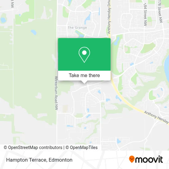 Hampton Terrace map