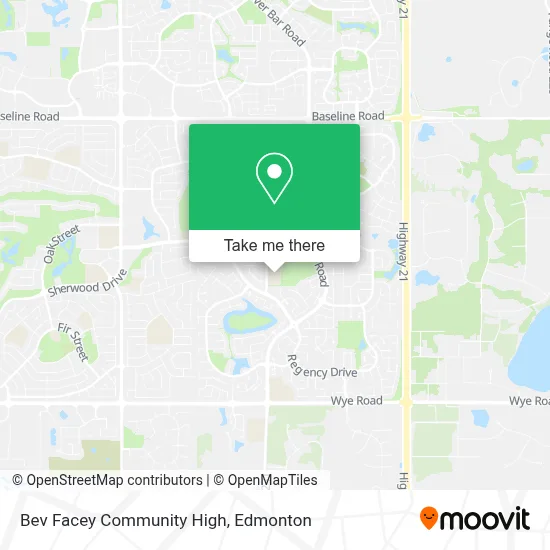 Bev Facey Community High map
