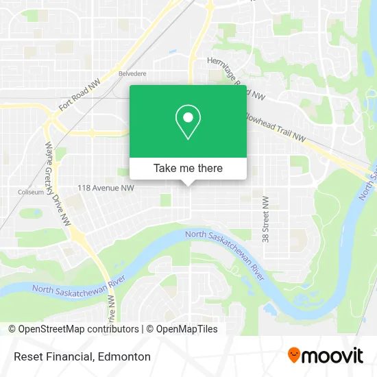 Reset Financial map