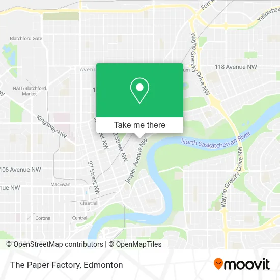 The Paper Factory map