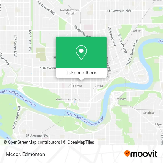 Mccor map