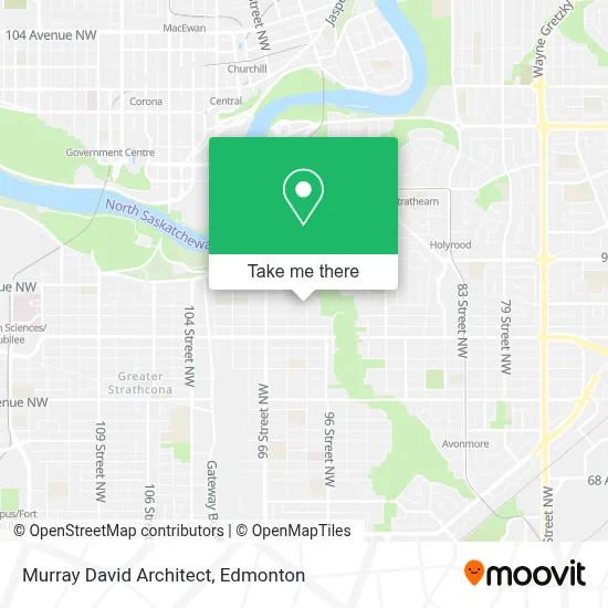 Murray David Architect map
