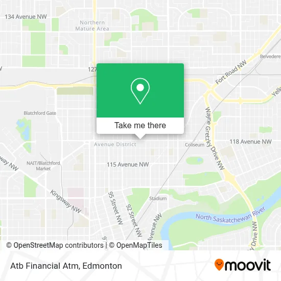 Atb Financial Atm map