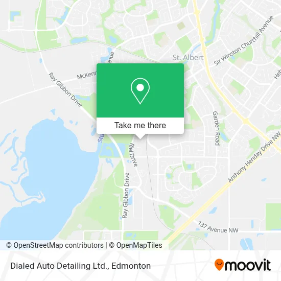 Dialed Auto Detailing Ltd. map