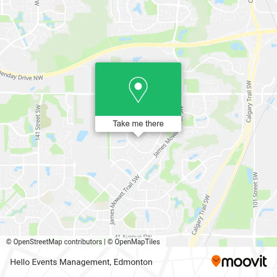 Hello Events Management map