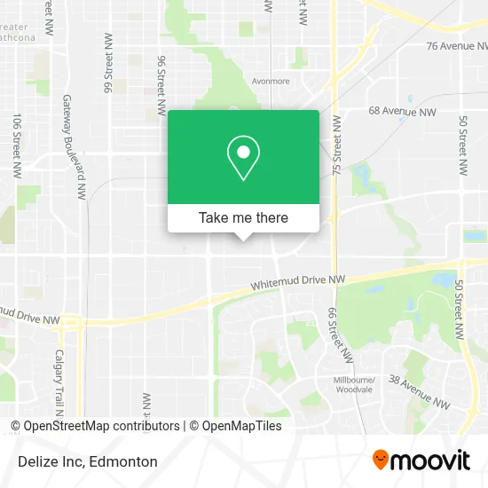 Delize Inc map