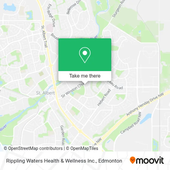 Rippling Waters Health & Wellness Inc. map