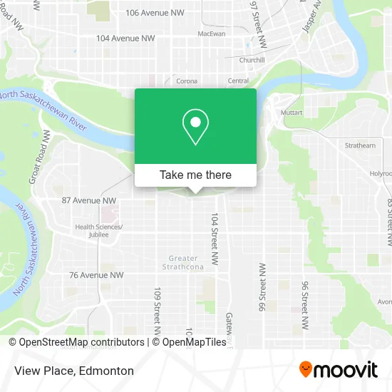 View Place map