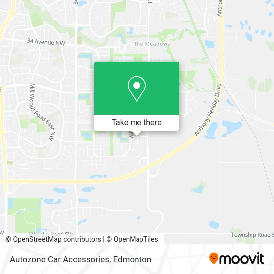 Autozone Car Accessories map