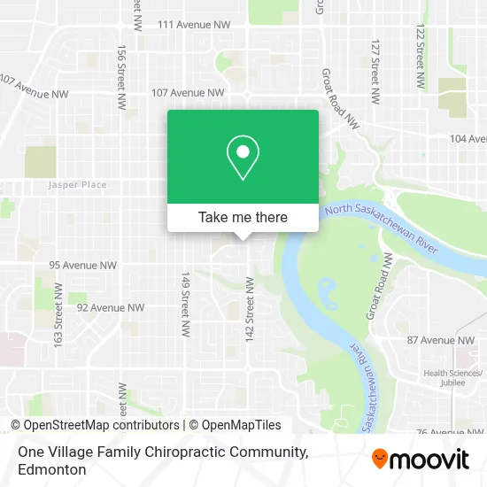 One Village Family Chiropractic Community map