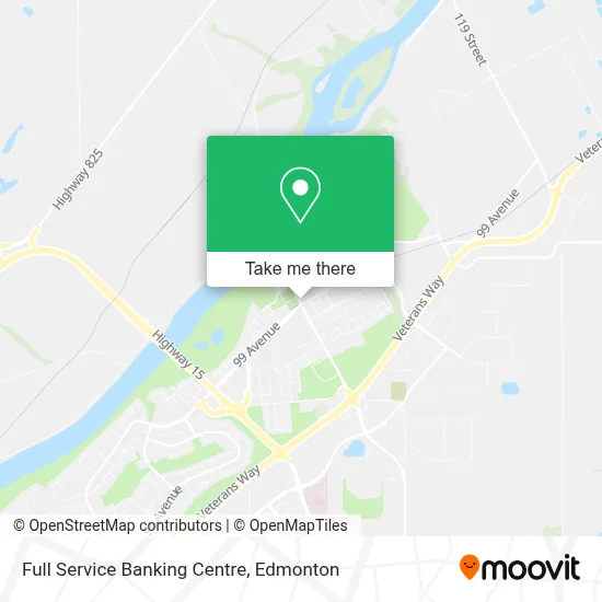 Full Service Banking Centre map
