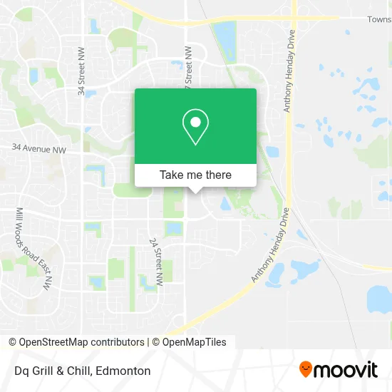 Dq Grill & Chill map
