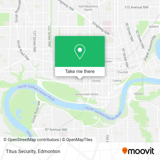 Titus Security map