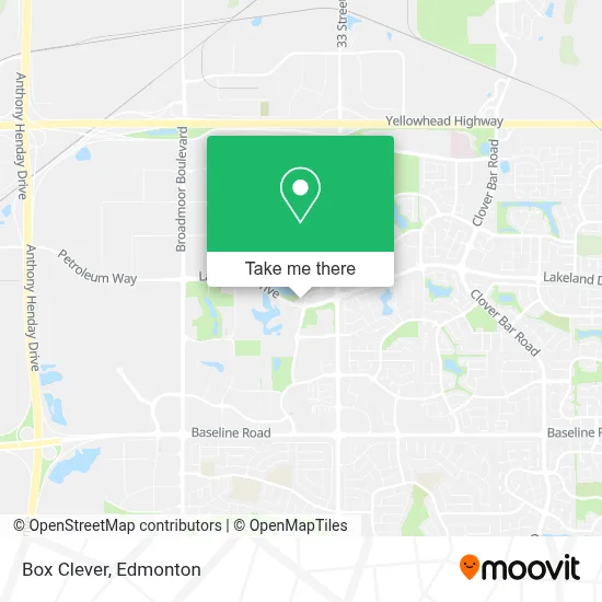Box Clever map