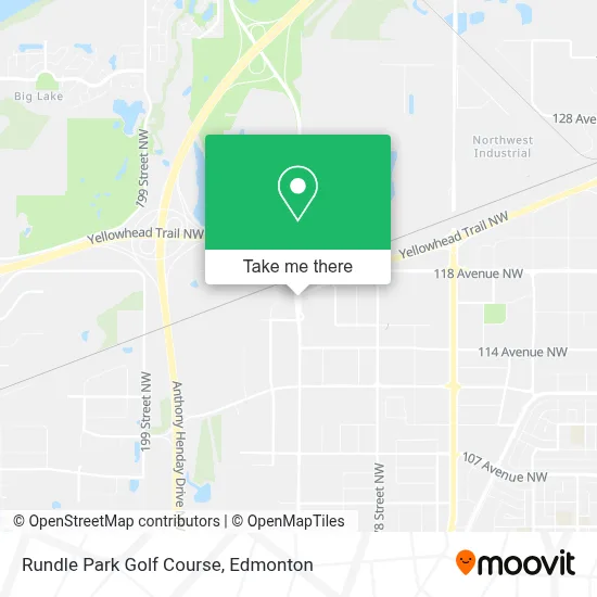 Rundle Park Golf Course map