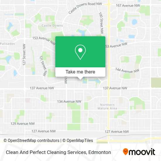 Clean And Perfect Cleaning Services map
