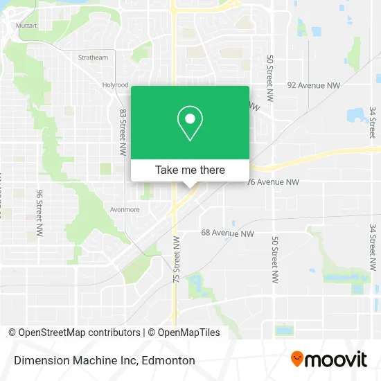Dimension Machine Inc map