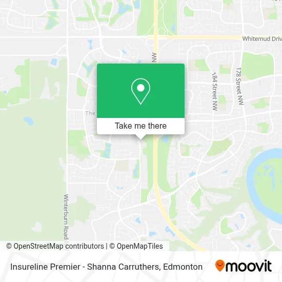 Insureline Premier - Shanna Carruthers map