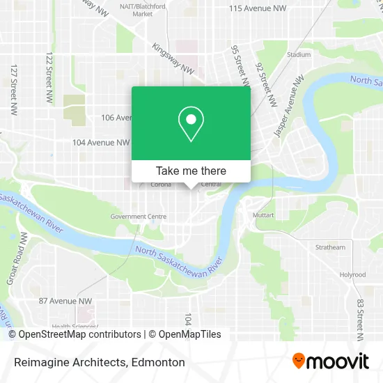 Reimagine Architects map
