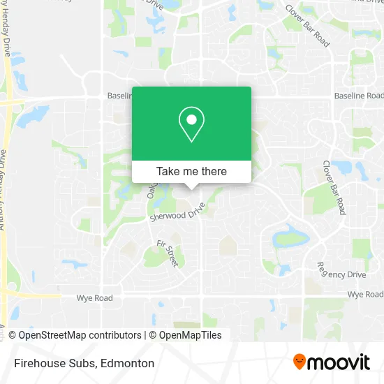 Firehouse Subs map