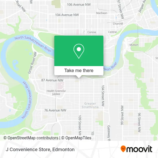 J Convenience Store map