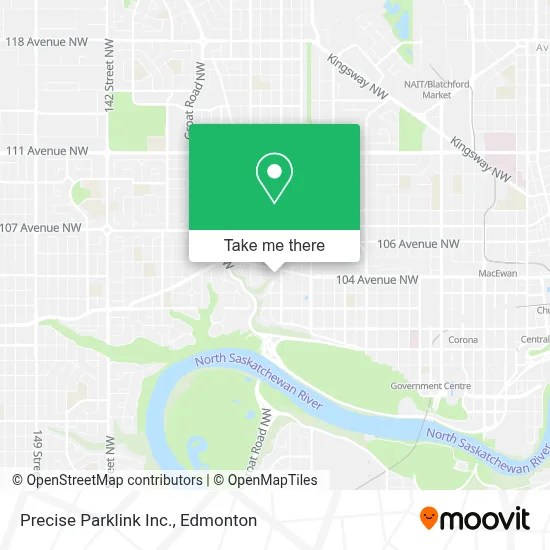 Precise Parklink Inc. map