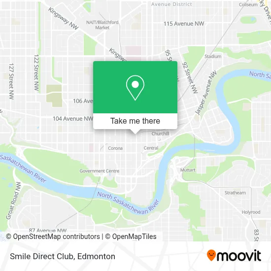 Smile Direct Club map