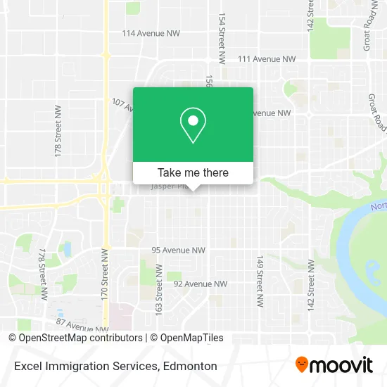 Excel Immigration Services map