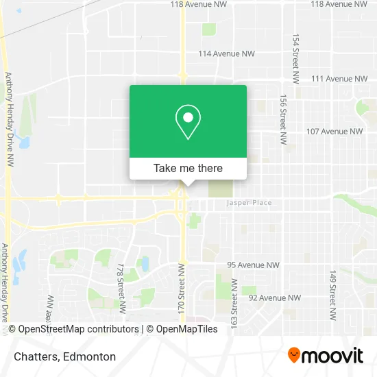Chatters map