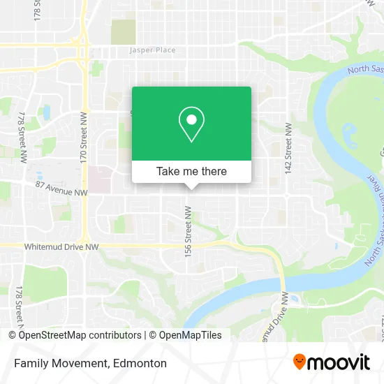 Family Movement map