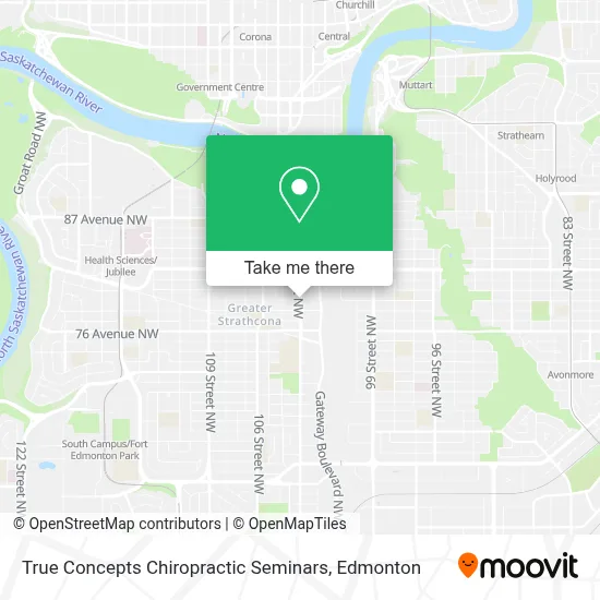 True Concepts Chiropractic Seminars map