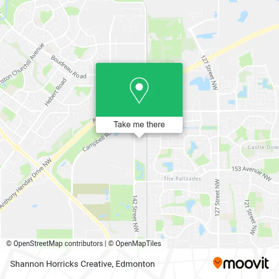 Shannon Horricks Creative map
