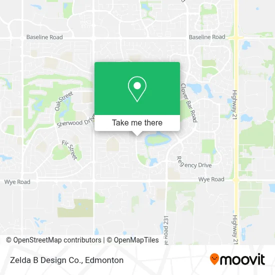 Zelda B Design Co. map