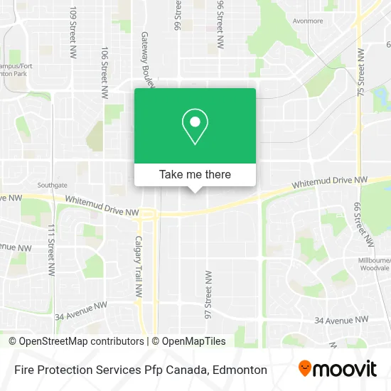 Fire Protection Services Pfp Canada map