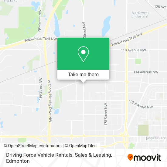 Driving Force Vehicle Rentals, Sales & Leasing map