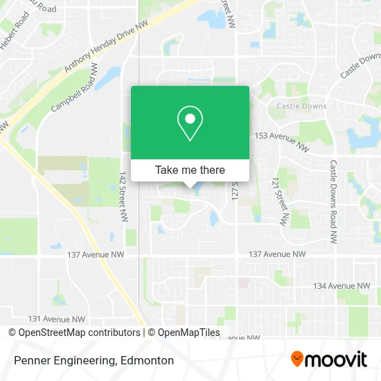 Penner Engineering map