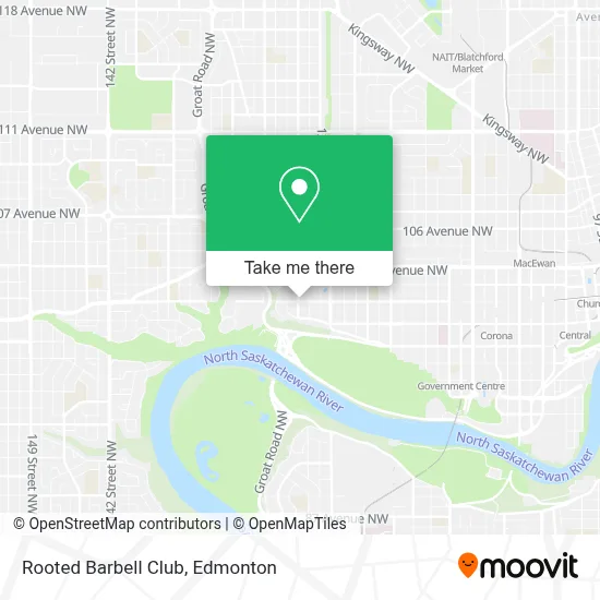 Rooted Barbell Club map