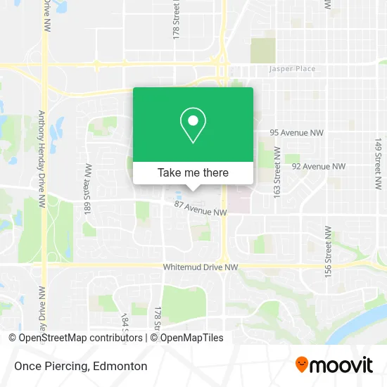 Once Piercing map