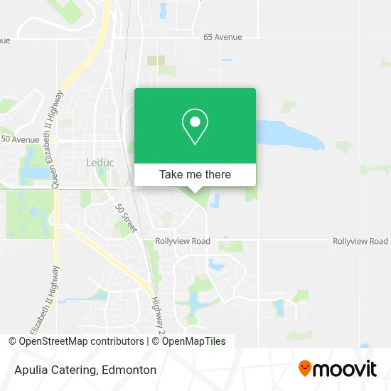 Apulia Catering map