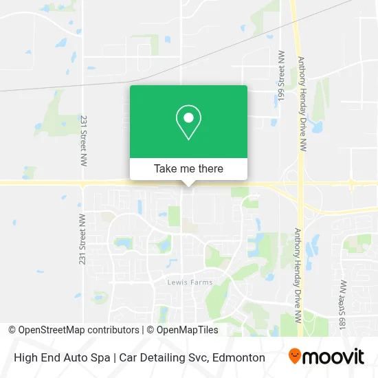 High End Auto Spa | Car Detailing Svc map